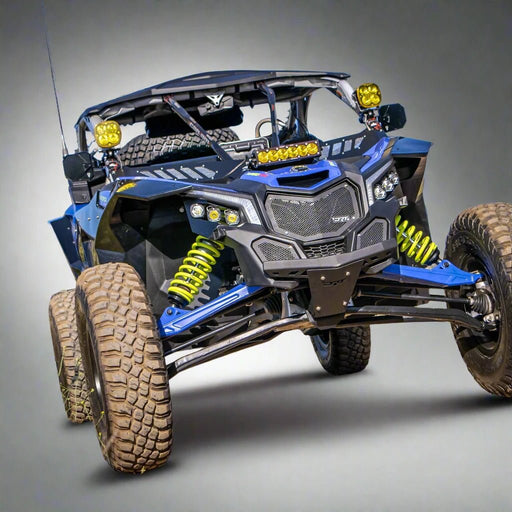 KC Hilites Shock Tower Light Bar Mount for 10" LED Light Bar 2017 - 2024 Can - Am Maverick X3 - Recon Recovery - Recon Recovery