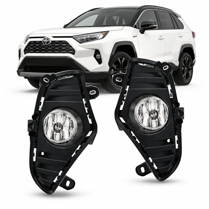 Winjet OE Style Fog Lights for 2019-2021 Toyota RAV4 - Recon Recovery