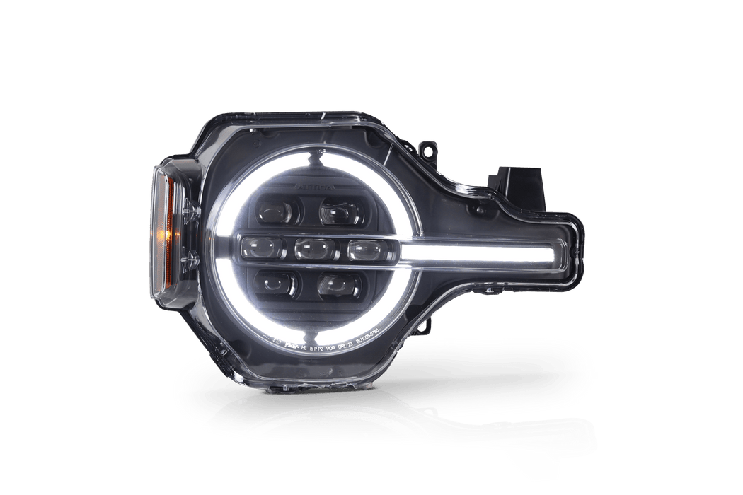 Attica 4x4 Rogue Series LED Replacement Head Lights for 2021 - 2026 Ford Bronco - Recon Recovery - Recon Recovery
