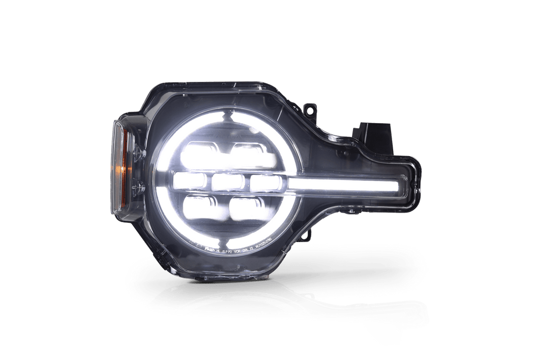 Attica 4x4 Rogue Series LED Replacement Head Lights for 2021 - 2026 Ford Bronco - Recon Recovery - Recon Recovery