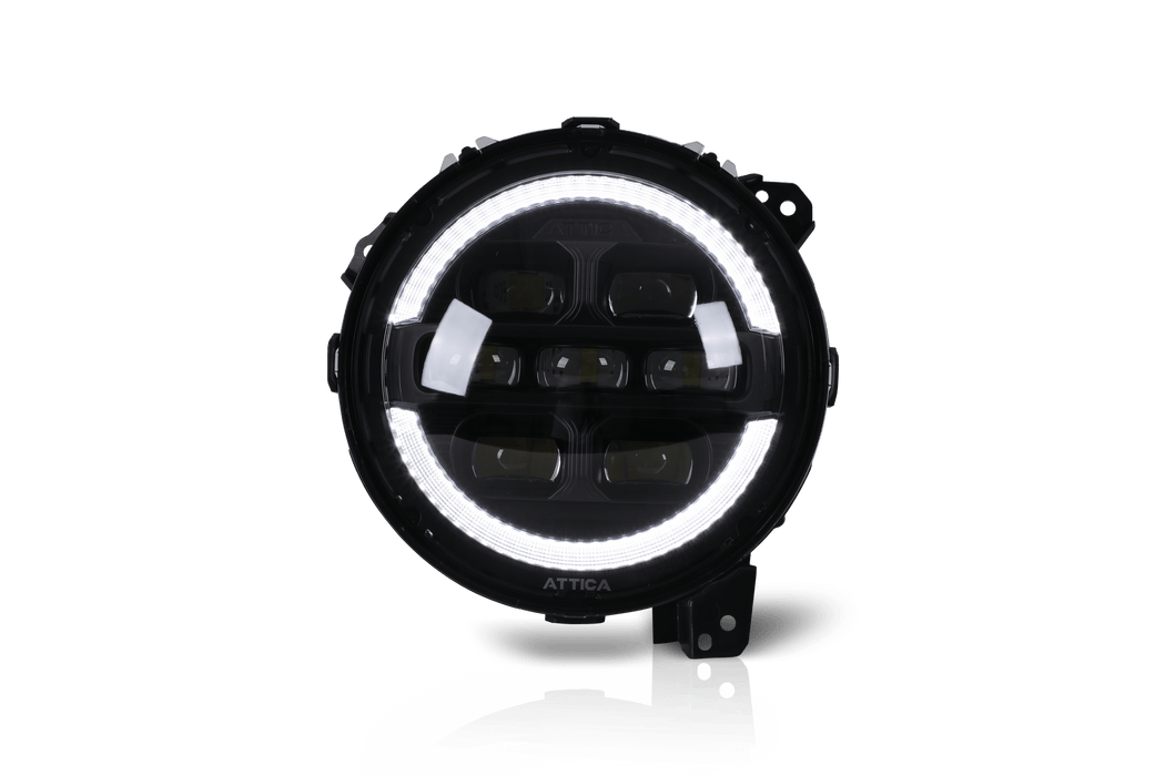 Attica 4x4 Rogue Series LED Plug n Play Headlights 2018 - 2026 Jeep Wrangler JL - Recon Recovery