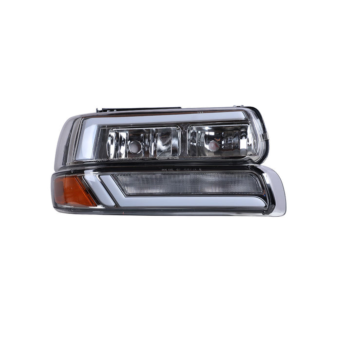 Winjet Headlights for 1999-2002 Chevrolet Silverado 1500/2500