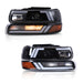 Winjet Projector Headlights for 1999-2002 Chevrolet Silverado 1500/2500