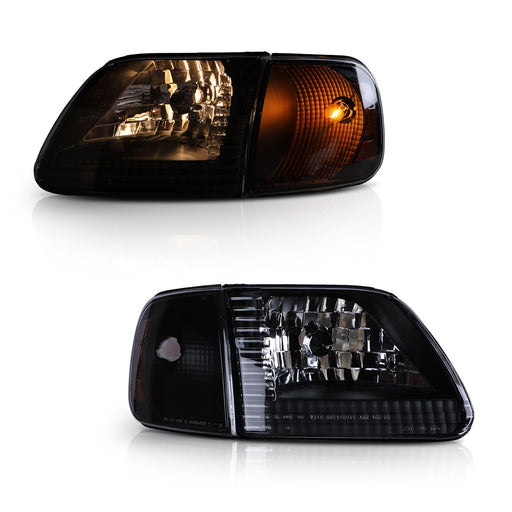 Winjet Headlights for 1997-2002 Ford Expedition