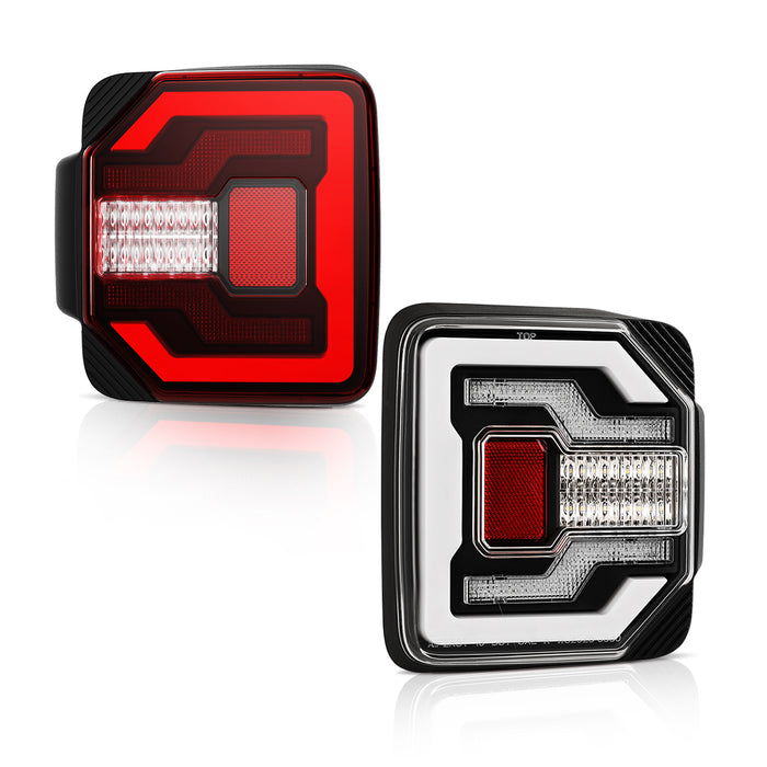Renegade Seq. LED Tail Lights for 2018-2024 Jeep Wrangler JL