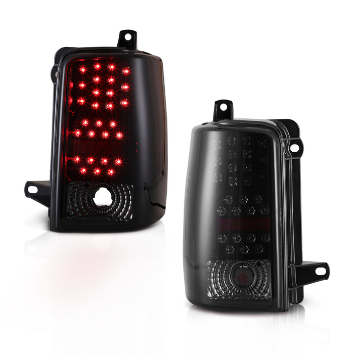 Winjet LED Tail Lights for 1993-1998 Jeep Grand Cherokee