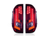 Renegade LED Tail Lights for 2014-2021 Toyota Tundra (Chrome/Red) - Recon Recovery