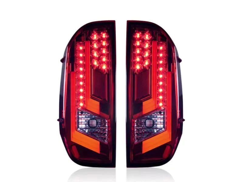 Renegade LED Tail Lights for 2014-2021 Toyota Tundra (Chrome/Red) - Recon Recovery