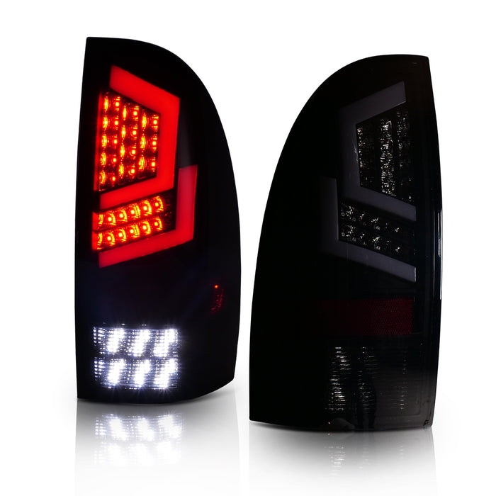 Winjet Seq. LED Tail Lights for 2005-2015 Toyota Tacoma