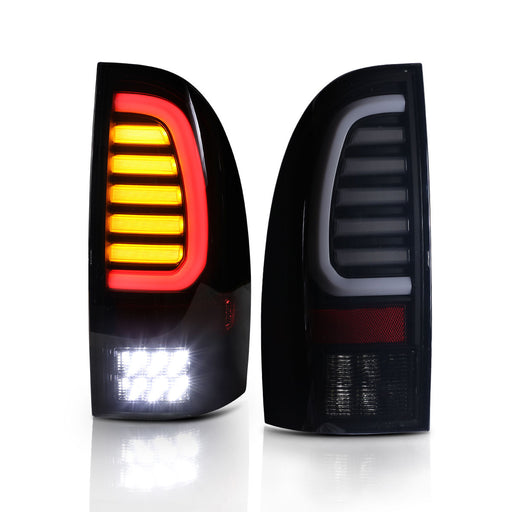 Winjet Seq. LED Tail Lights for 2005-2015 Toyota Tacoma