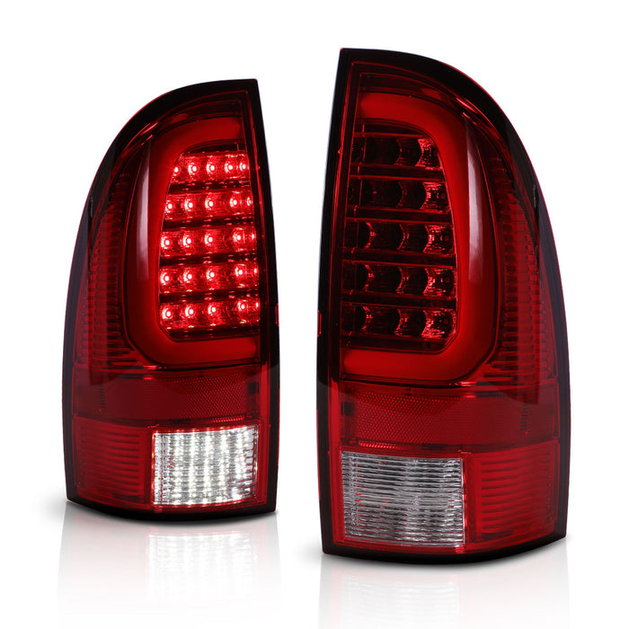 Winjet Seq. LED Tail Lights for 2005-2015 Toyota Tacoma