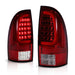 Winjet Seq. LED Tail Lights for 2005-2015 Toyota Tacoma