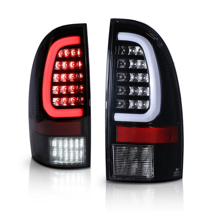 Winjet Seq. LED Tail Lights for 2005-2015 Toyota Tacoma