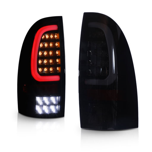 Winjet Seq. LED Tail Lights for 2005-2015 Toyota Tacoma