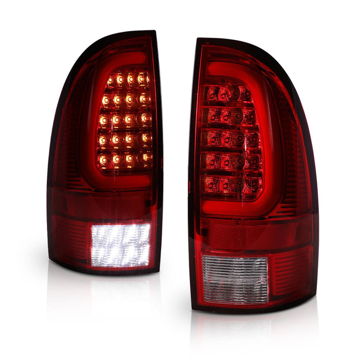 Winjet Seq. LED Tail Lights for 2005-2015 Toyota Tacoma