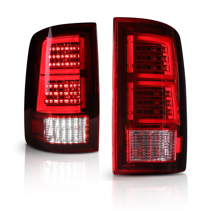 Winjet Tail Lights for 2009-2018 Dodge Ram 1500/2500/3500 with Factory Halogen Headlights