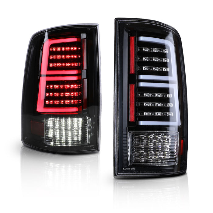 Winjet Tail Lights for 2009-2018 Dodge Ram 1500/2500/3500 with Factory Halogen Headlights