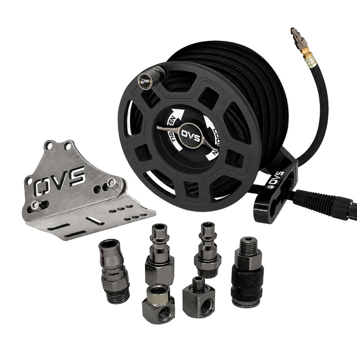 OVS Air Reel Kit (ARK) - 39 Foot Quick Reel Hose with Mounting Bracket