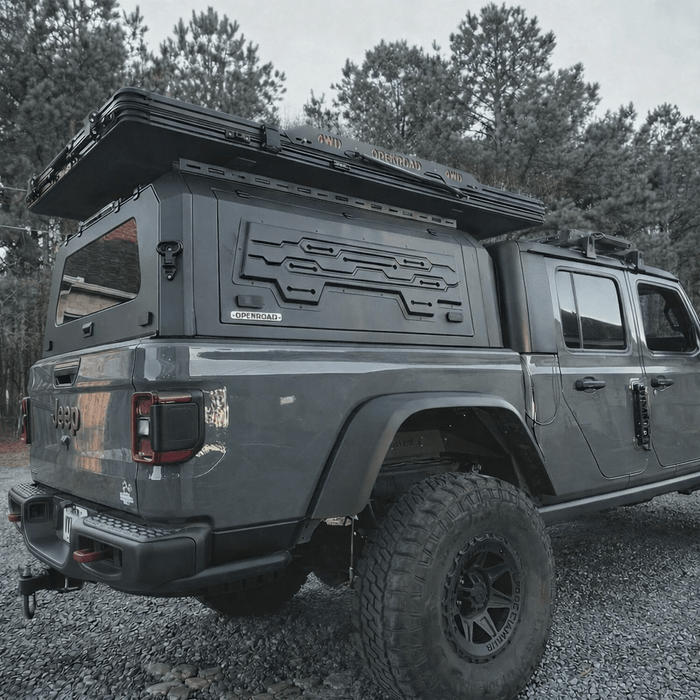 openroad roof top tent Low Profile Cross Rail kit for OpenRoad Bed Covers — Recon Recovery