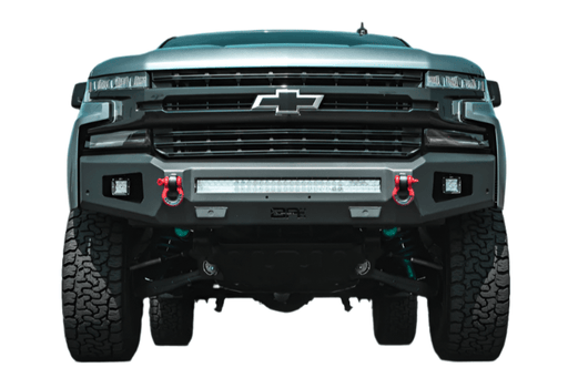 Body Armor 4x4 Full Width Ambush Series Front Bumper for 2019 - 2022 Chevy Silverado 1500 - Recon Recovery