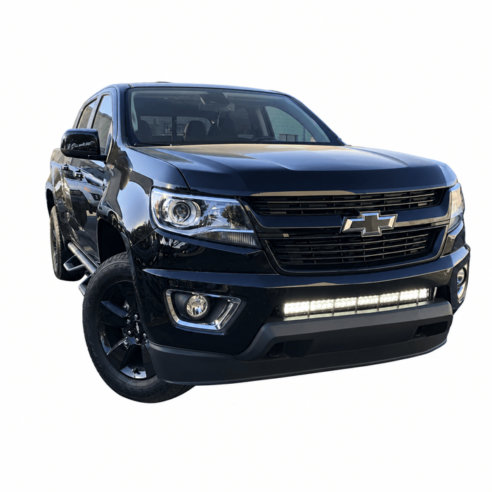 32" Lower Bumper Hidden LED Light Bar Brackets Kit For 2014-2022 Chevy Colorado - Recon Recovery