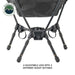 Overland Vehicle Systems Aluminum Compact Collapsible Camping Chair - Recon Recovery - Recon Recovery