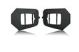 LED Fog Light Pod Replacement Mounting Brackets For 2016-2023 Toyota Tacoma - Recon Recovery