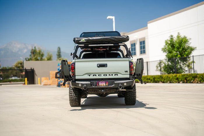 Body Armor 4x4 Pro Series II High Clearance Rear Bumper for 2016 - 2023 Toyota Tacoma - Recon Recovery - Recon Recovery