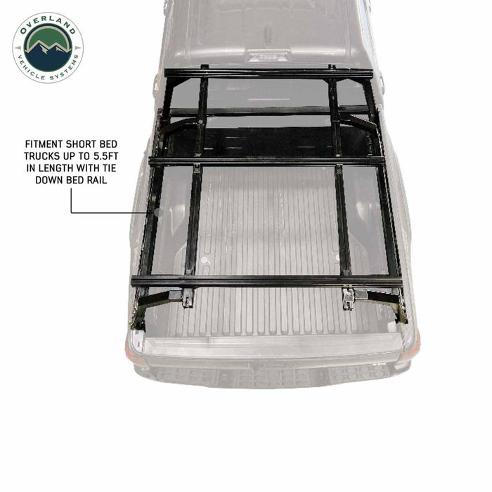 Overland Vehicle Systems Discovery Bed Rack for Full Size Truck - Recon Recovery