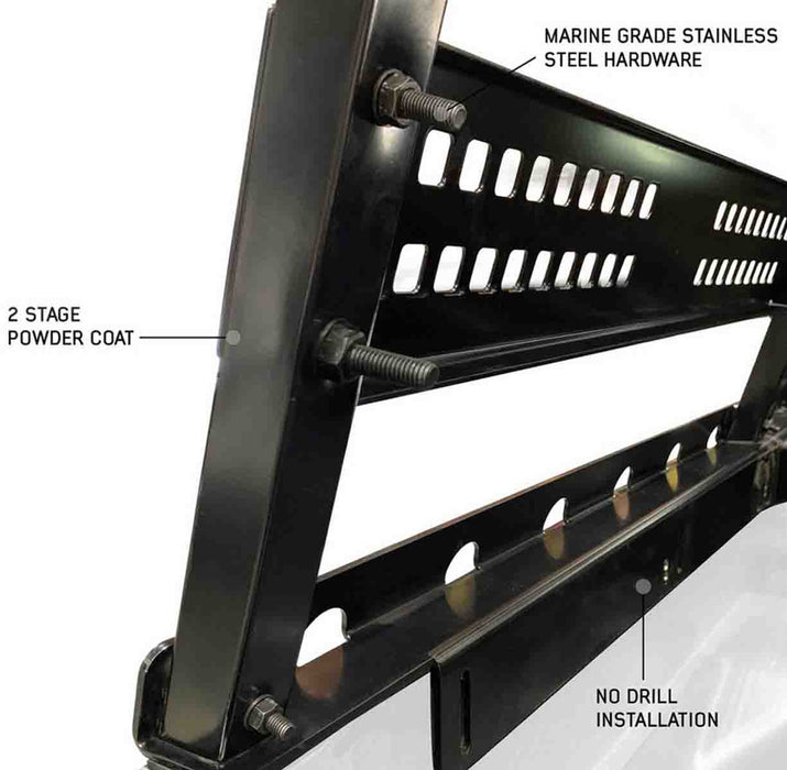 Overland Vehicle Systems Discovery Bed Rack for Full Size Truck - Recon Recovery