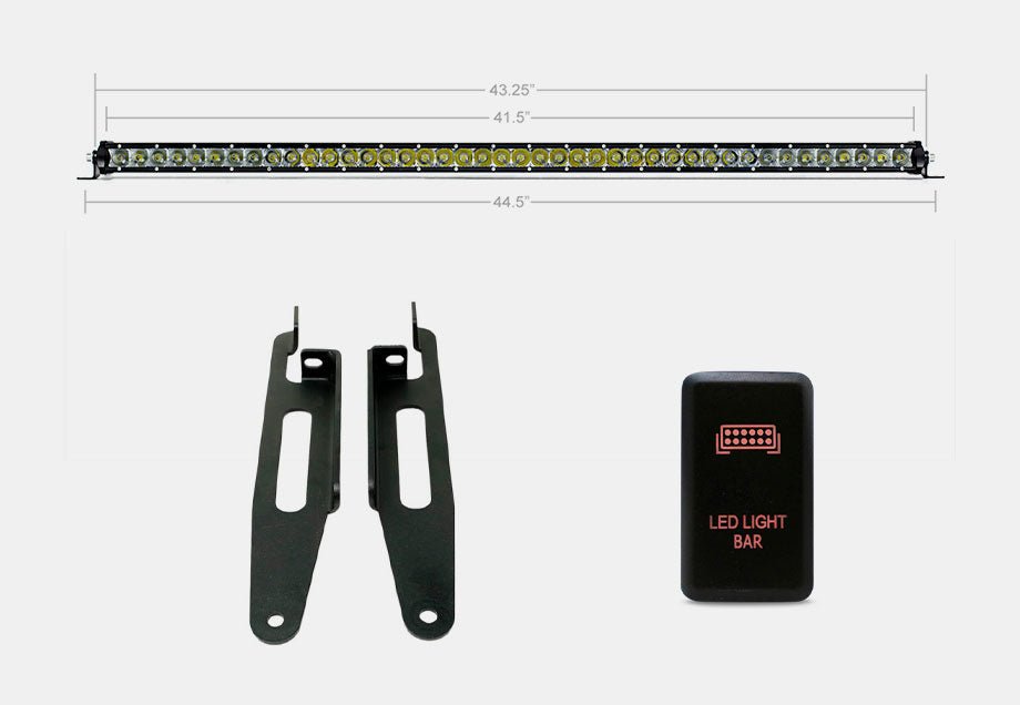 Economy Roof Rack Lighting Kit For Tacoma, 4Runner - Recon Recovery
