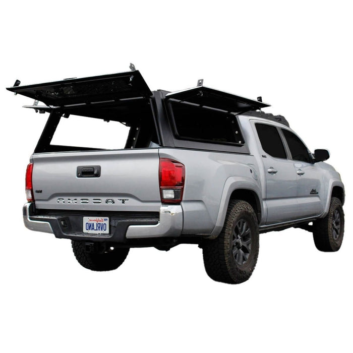 OVS Expedition Stainless Steel Truck Cap with Wing Doors For 2016-2023 Toyota Tacoma 5ft Bed - Recon Recovery