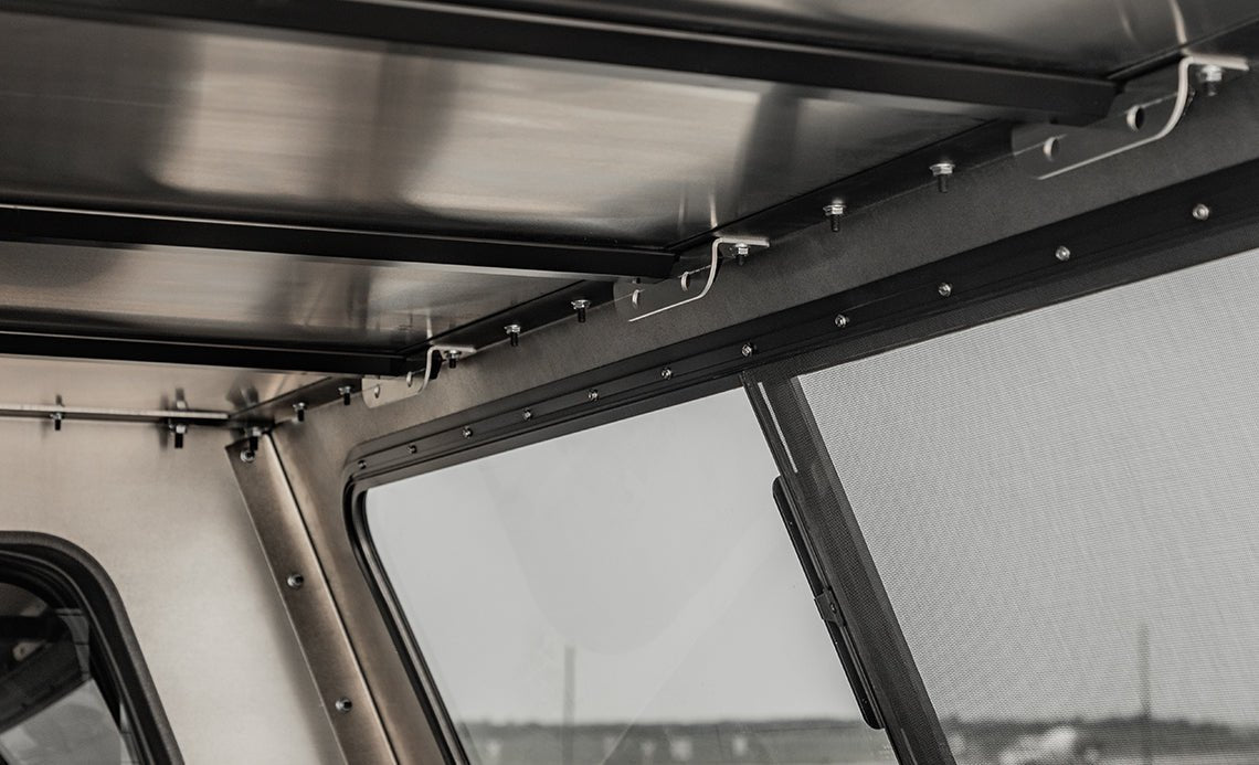 DuraCap Explore Aluminum Light Weight Truck Cap with Windows for 2022 - 2026 Toyota Tundra - Recon Recovery