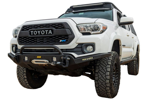 Smittybilt Hidden Winch Center Mount Front Bumper for 2016 - 2023 Toyota Tacoma - Recon Recovery