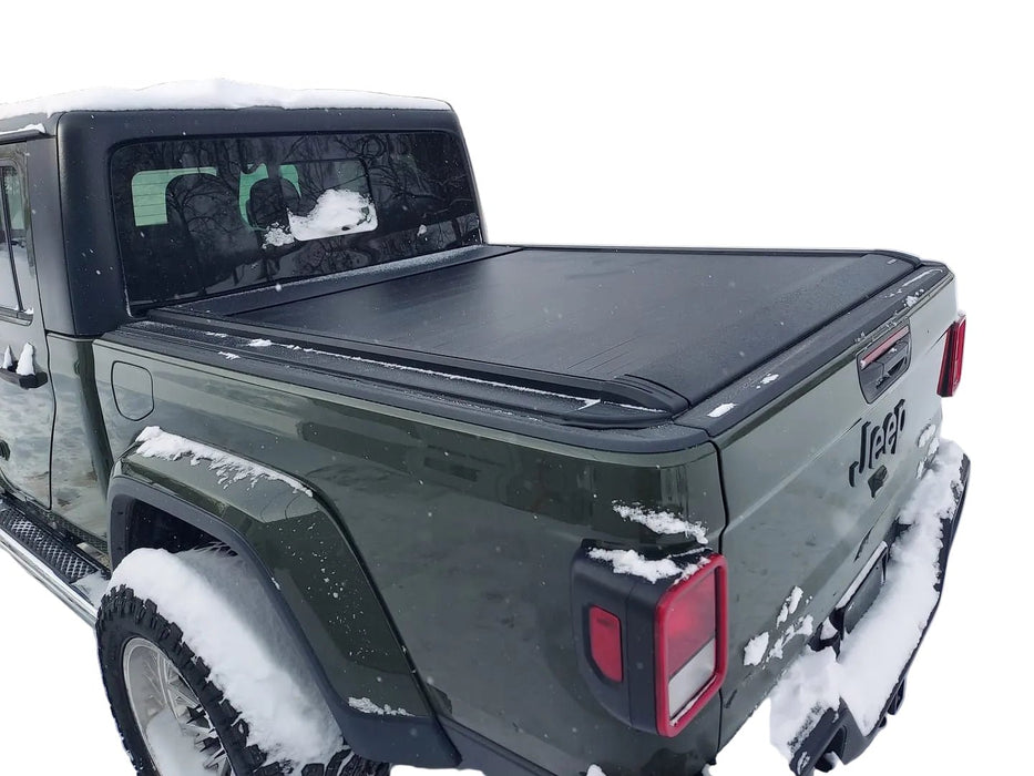 Openroad Aluminum Retractable Tonneau Bed Cover for 2019 - 2026 Jeep Gladiator JT - Recon Recovery