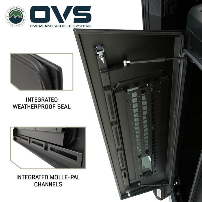 OVS Expedition PRO+ Stainless Steel Truck Cap with Full Windows for 2022 - 2026 Toyota Tundra - Recon Recovery