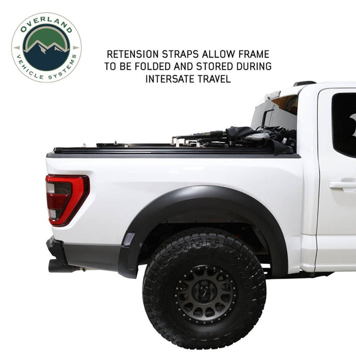 Explorer Soft Shell Bed Topper 2019 - 2026 Silverado Sierra 1500 5.8' Bed | OVS Black Diamond - Recon Recovery