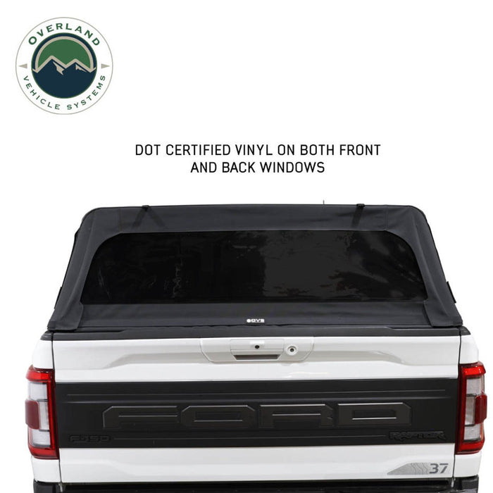 Explorer Soft Shell Bed Topper 2019 - 2026 Silverado Sierra 1500 5.8' Bed | OVS Black Diamond - Recon Recovery