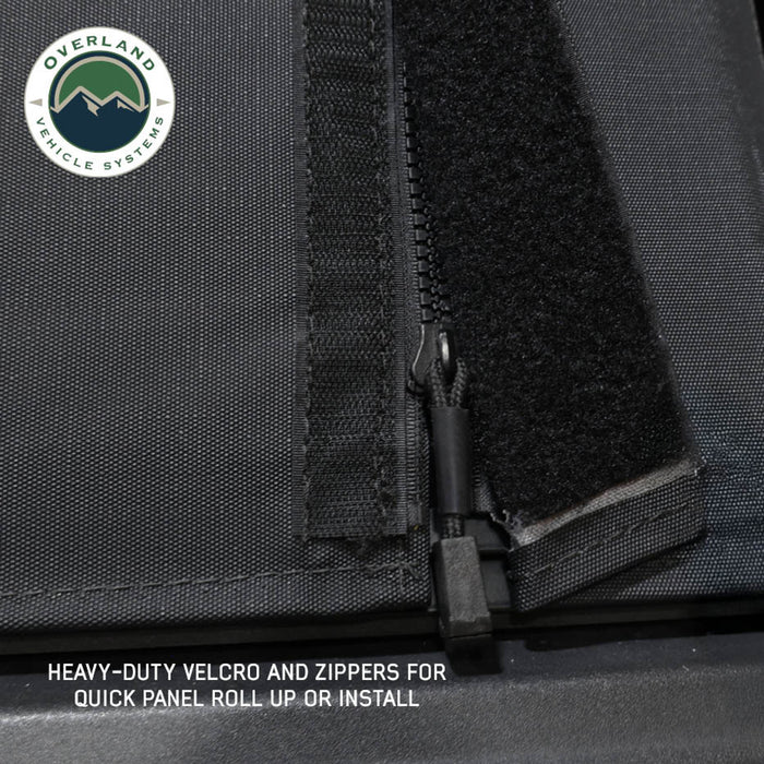 Explorer Soft Shell Bed Topper 2019 - 2026 Silverado Sierra 1500 5.8' Bed | OVS Black Diamond - Recon Recovery