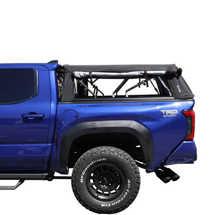 Explorer Soft Shell Bed Topper 2019 - 2026 Silverado Sierra 1500 5.8' Bed | OVS Black Diamond - Recon Recovery