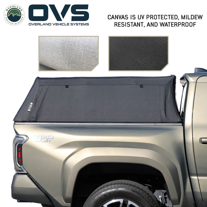 OVS Explorer Soft Shell Foldable Bed Cap 2024-2027 Toyota Tacoma 5' Bed