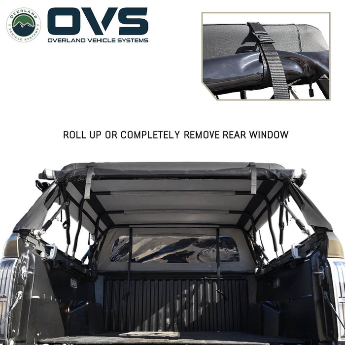 OVS Explorer Soft Shell Foldable Bed Cap 2024-2027 Toyota Tacoma 5' Bed