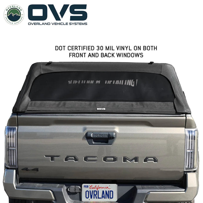 OVS Explorer Soft Shell Foldable Bed Cap 2024-2027 Toyota Tacoma 5' Bed