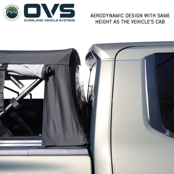 OVS Explorer Soft Shell Foldable Bed Cap 2024-2027 Toyota Tacoma 5' Bed