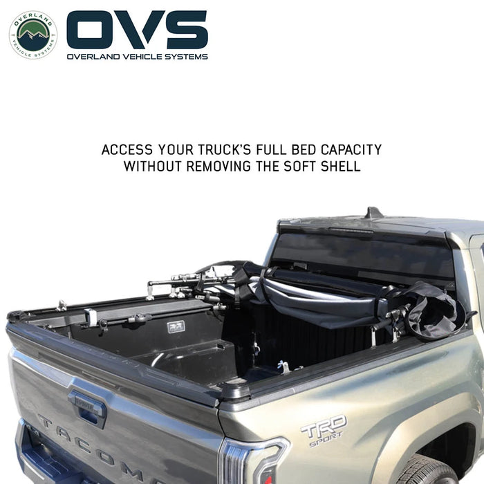 OVS Explorer Soft Shell Foldable Bed Cap 2024-2027 Toyota Tacoma 5' Bed