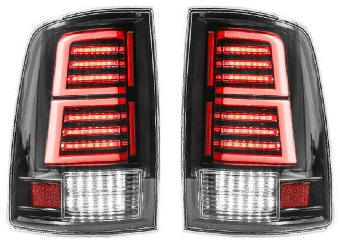 Winjet Sequential LED Tail Lights for 2009-2018 Ram 1500 - Recon Recovery