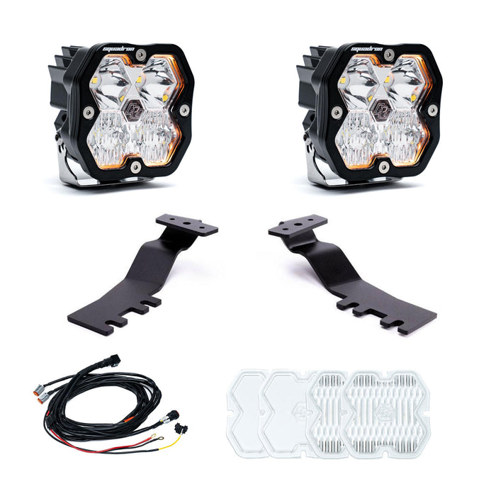 Baja Designs Squadron 2.0 Sport A - Pillar Light Kit - 2024 - 2026 Toyota Tacoma (Clear, Driving Combo) - Recon Recovery