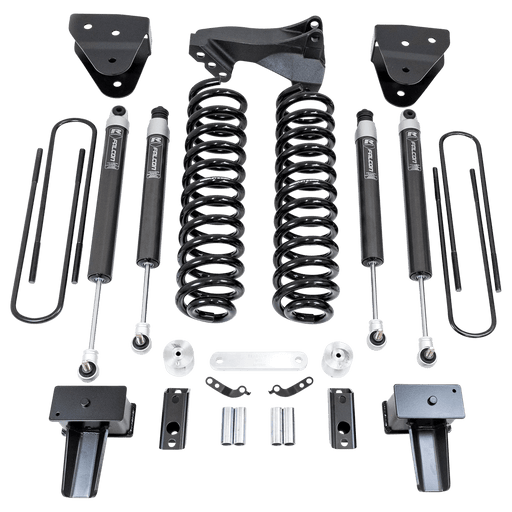 ReadyLIFT 4" Coil Spring Lift Kit with Falcon 1.1 Monotube Front/Rear Shocks and Front Track Bar Bracket for 2017-2022 Ford F-250 Super Duty/F-350 Super Duty - Recon Recovery