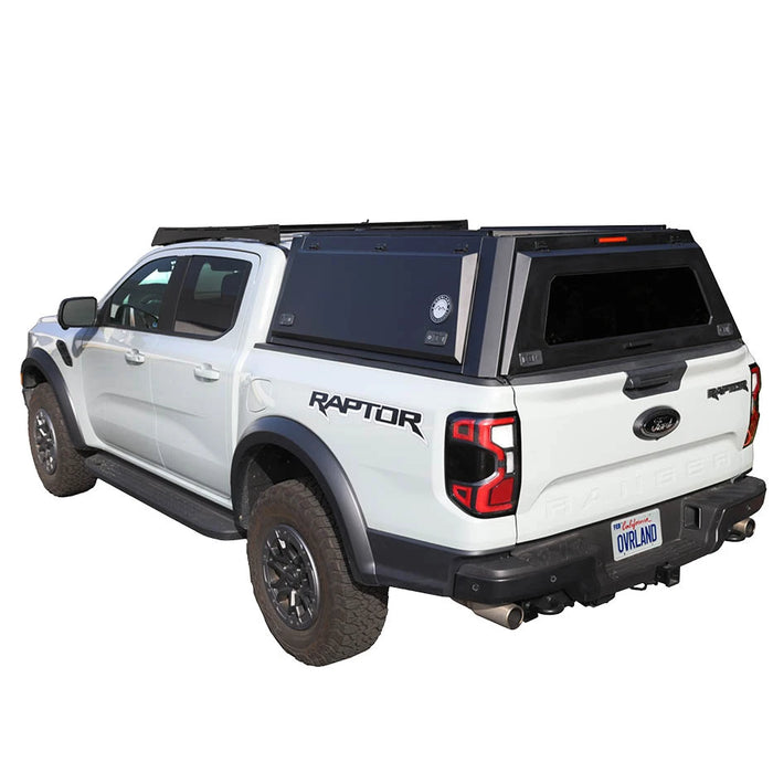 OVS Expedition Stainless Steel Truck Cap with Wing Doors For 2024-2025 Ford Ranger