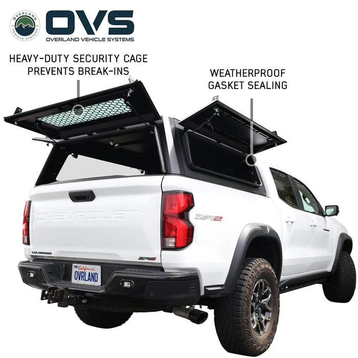 OVS Expedition Stainless Steel Truck Cap for 2023-2026 Colorado Canyon 5ft Bed - Recon Recovery - Recon Recovery